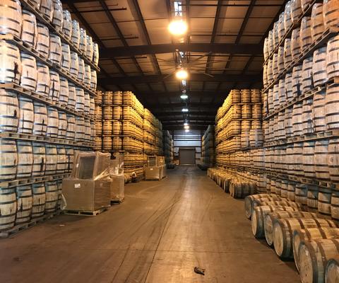 Beam Suntory barrels